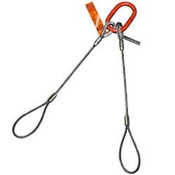 two leg wire rope bridles