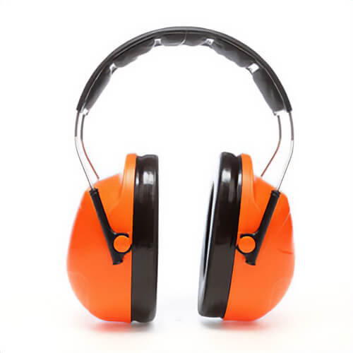 3M™ 07318640051645 Peltor™ Hi-Viz Earmuffs, H31A, Orange, Over The Head