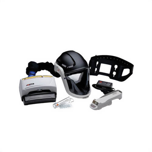 3M™ 51131373747 Versaflo™ Heavy Industry PAPR Kit, TR-6530N Filters and Cartridges, Rechargeable Lithium-Ion Battery