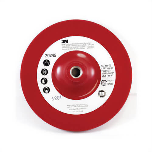 3M™ 51141288901 Hook and Loop Disc Pad Holder, 915CP, 5 in, 10 Each