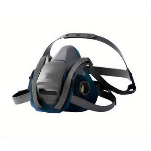 3M™ 6502QL Rugged Comfort Quick Latch Half Facepiece Reusable Respirator, Medium