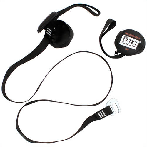 3M™ DBI-SALA® 9501403 Suspension Trauma Strap, for use with Most Harnesses, 310 Capacity, Zipper Fasteners, Black, 2-1/4, 1-1/2 in