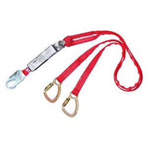 3M™ Protecta® 1340060 Tie-Back 100% Tie-Off Web Shock-Absorbing Lanyard, 6 ft