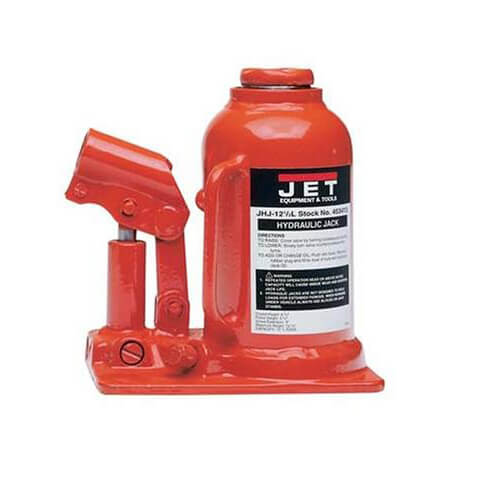 JET® 453317 JHJ Heavy Duty Hydraulic Bottle Jack, 17.5 ton Load, 10-3/8 in, 20 in, 6-1/2 in, 3-1/8 in Screw Length