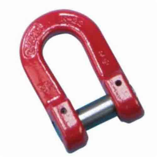 Acco® 598150021 Kuplex®II Clevis Kupler, 3/8 in, 8800 lb, 100 Grade, Alloy Steel, Red