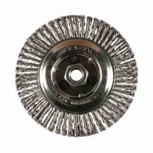 Pferd 82486 Wheel Brush, 6 in dia Brush, 3/16 in W Face