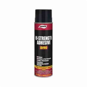 Aervoe® 8190 1-Component High Strength Adhesive, 20 oz Aerosol Can, Amber/Clear, hydrocarbon, 130°F, -18°C Flash, Flammability: 3