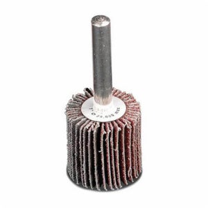 CGW® 37098 Contaminant-Free Coated Flap Wheel, 3/4 in dia Wheel, 3/4 in W Face, 1/4 in dia Shank, 60 Grit, Medium