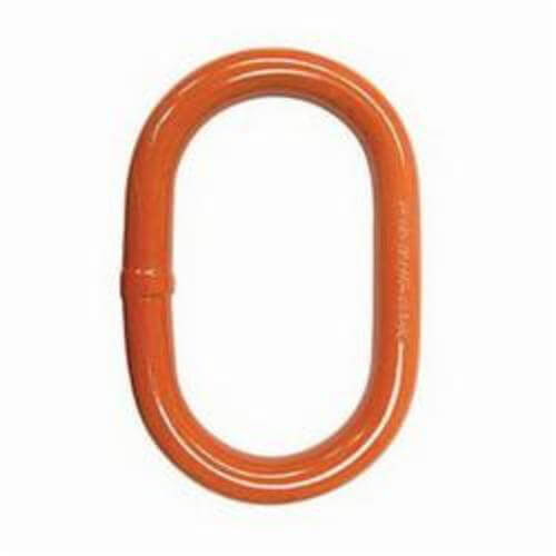 CM® 554949 Herc-Alloy® Oblong Master Link, Grade 80, 2 in Trade, 88,900 lb WLL, Steel, Orange Powder Coated