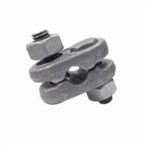 CM® M2252 Mid-Grip Double Saddle Wire Rope Clip, 3/4 in dia, Forged Steel, 3 Clips, 16 in Rope Turn Back