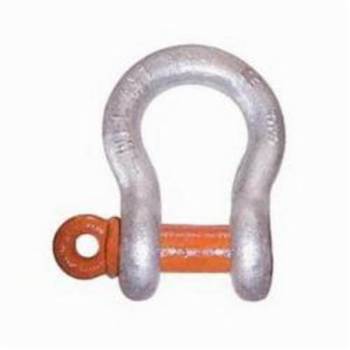CM® M652G Super Strong Screw Pin Anchor Shackle, 6.5 ton WLL, 3/4 in Size dia, 0.88 in Pin dia, Galvanized