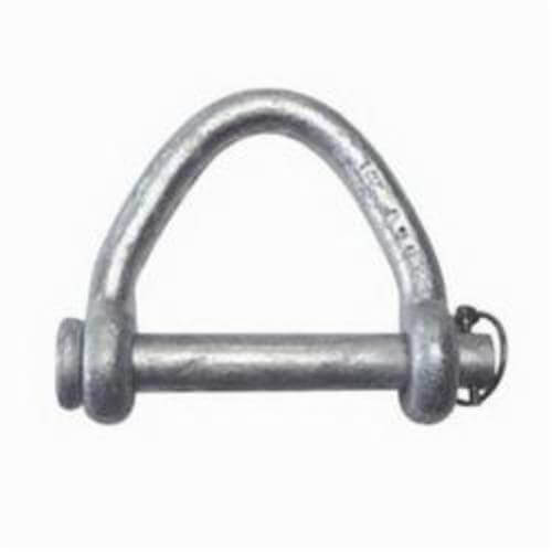 CM® M706H Carbon Web Sling Shackle, 23,500 lb WLL, 1-1/8 in Size dia, Galvanized