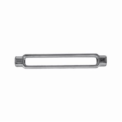 Chicago Hardware 03965 9 Class B Turnbuckle Body, 3/8 in Thread dia, 1,200 lb WLL, 6 in Take Up, 7-1/8 in L Closed
