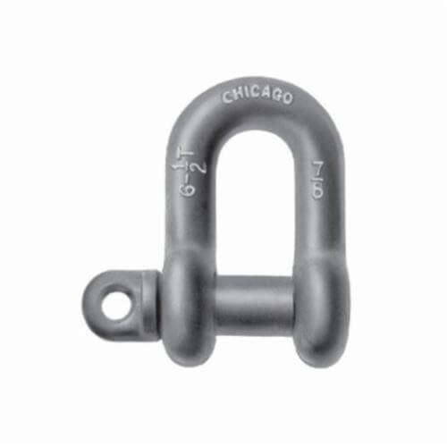 Chicago Hardware 20325 8 Screw Pin Anchor Chain, Class 2, 1.5 ton WLL, 7/16 in Size dia, 1/2 in Pin dia, Hot Dipped Galvanized