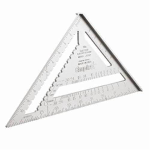 Empire® 3990 Magnum® Heavy Duty Rafter Square, 12 in L, 1/8 in Graduation, 12 in Tongue, Aluminum