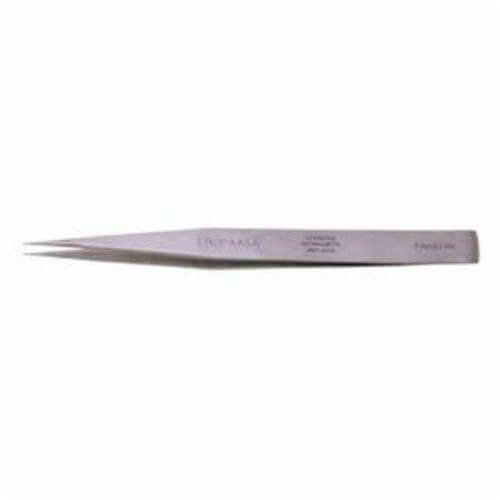 Weller® Erem® EROPAASA High Precision Tweezer, Anti-Acid Anti-Magnetic Economy, 5 in Length, Medium/Pointed/Straight Tip