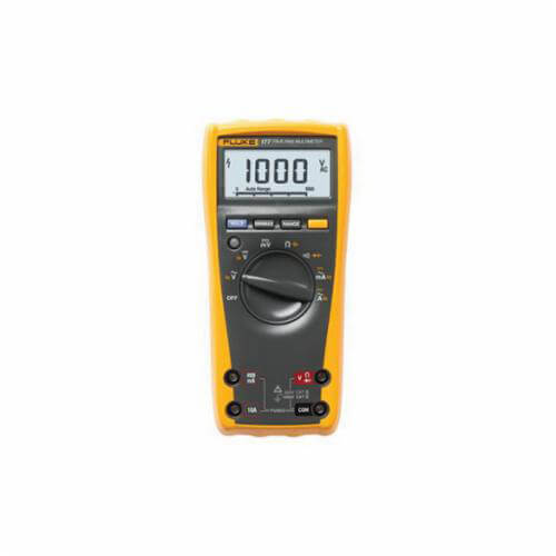 Fluke® FLUKE-177 ESFP Digital Multimeter, 1000V DC/VAC, 10 A, 50 MOhm, 1000V AC/DC, 10 A, 100 kHz, 50 Mohm, Digital