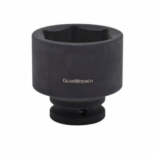 GearWrench® 84802 Socket, Standard Length, Impact Rated, Imperial, Square Drive, 3/4 in Drive, 7/8 in Socket, 2.008 in OAL