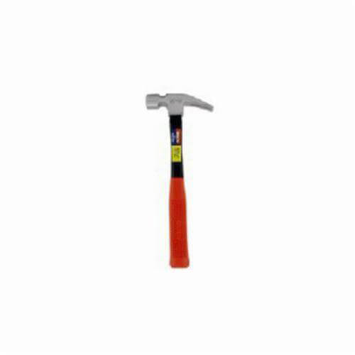 GreatNeck® HG20S Claw Hammer, Smooth Surface, 20 oz Drop Forged Steel Head, Rip/Straight Claw Handle