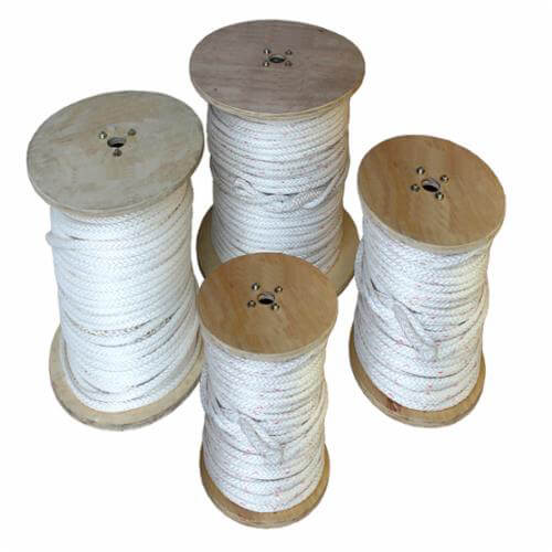 Southwire® SPR-146 Qwikrope® Pulling Rope, 1/4 in OD, 600 ft L, 7500 lb, 2500 lb Working, Polyethylene