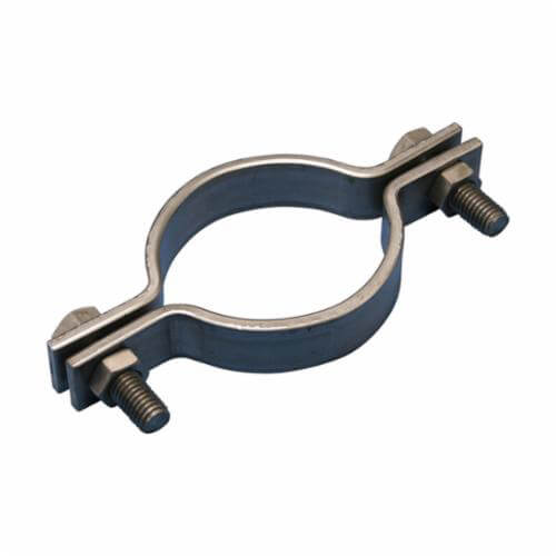 nVent Caddy® 4500125PL Standard Duty Pipe Clamp, 1-1/4 in Pipe, 500 lb Load, Steel, Plain