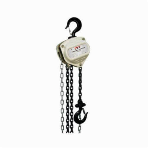 JET® 101900 S90 Contractor Grade Hand Chain Hoist, 0.5 ton Load, 10 ft H Lifting, 58 lbf Rated