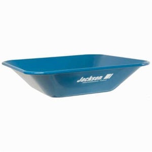 Jackson® 1MP Mortar Pan, 3 cu-ft Capacity, 29-1/2 in L, Seamless Steel, Painted