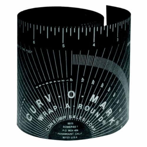 Jackson Safety* 14754 Contour Extra Large Wrap-A-Round, 4 ft L x 5 in W Blade, Flexible Gasket, Metric, Inches to 8ths