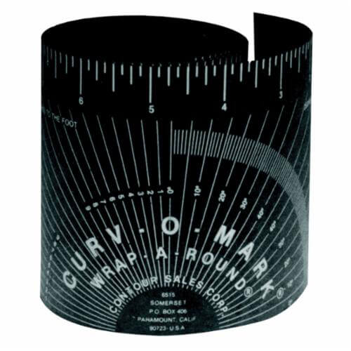 Jackson Safety* 14756 Contour Double Extra Large Wrap-A-Round, 4 ft L x 5 in W Blade, Flexible Gasket, Metric, Inches to 8Ths