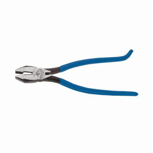 Klein® D2000-7CST Heavy Duty Square Nose Standard Ironworker's Plier, 1-9/32 in L x 1-5/32 in W x 1/2 in Thick Tool Steel Jaw