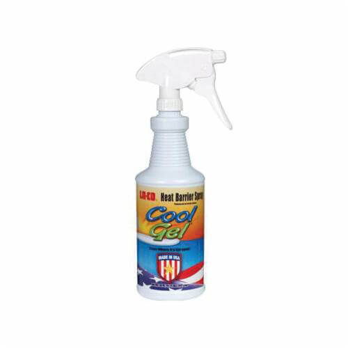 LA-CO® 011513 Cool Gel® Heat Barrier Spray, 16 oz Pump Spray Bottle, Clear