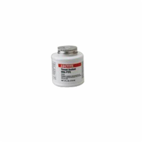 Loctite® 1527514 1-Part Thread Sealant, 1 pt Brush-In Cap Bottle, 5113™ Series, PTFE base, White