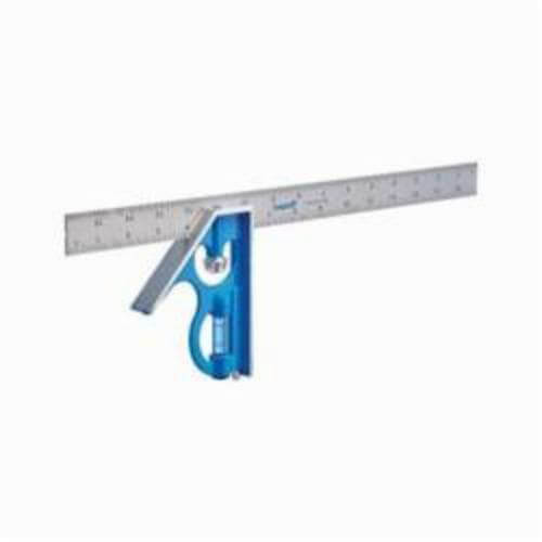 Empire® E280 Fast Adjustment Combination Square, 16 in L, 1/32 in Graduation, 45°, 16 in Tongue, Aluminum