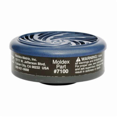 Moldex® 7100 Combination Cartridge, Use with 7000, 9000 Series Respirators and 7100 OV Cartridges, N95 Filter Class