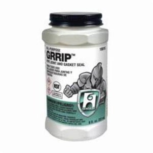 Oatey® 15515 Hercules® Grrip™ All Purpose Pipe Joint and Gasket Sealant, 0.5 pt Screw Cap Can with Brush, Black