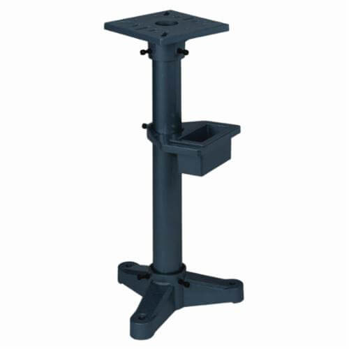 Palmgren® 9670101 Pedestal Stand, 3-1/2 in dia, 10 in x 11 in Table Size, 15 in x 16-1/2 in Base Size, 31-3/4 in Height, For Use with 6 in, 7 in
