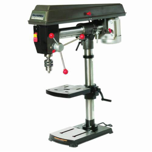 Palmgren® 9680341 Bench Step Radial Arm, 1/2 hp, 115 VAC, 9 to 33 in Swing, 8-7/8 x 9 in Table