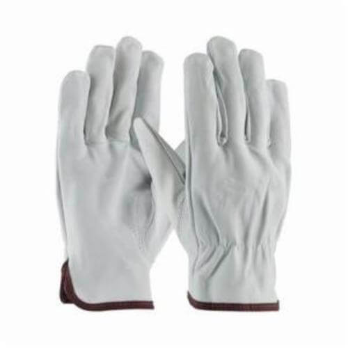 PIP® 71-3600/XL Industrial Grade General Purpose Gloves, Drivers, XL, Top Grain Goatskin Leather Palm, Natural, Slip-On Cuff