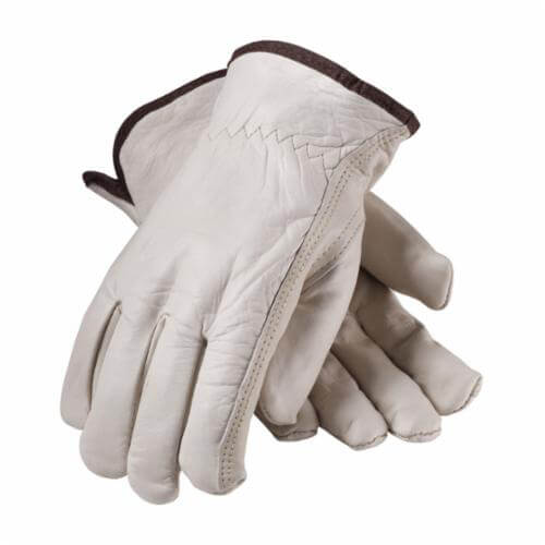 PIP® 77-265/XL 77-265 Regular Grade General Purpose Gloves, Cold Weather/Drivers, Keystone Thumb Style, XL, Top Grain Cowhide Leather Palm