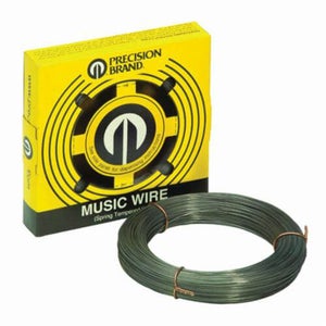 Precision Brand® 21112 Music Wire, C1085 Steel, 0.112 in dia x 30 ft L
