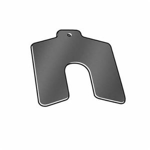 Precision Brand® 42510 Branded® Shim Plain Slotted Shim, 5 in L x 5 in W, 0.002 in Thick, 300 SS