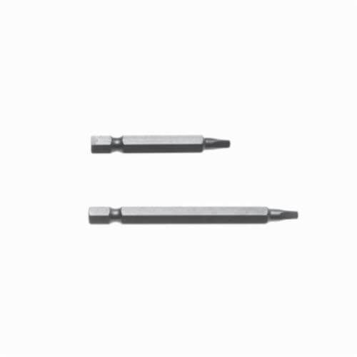Qualtool 80-3R Ball Groove Screwdriver Bit, #3 Square Recessed Point, 1-5/16 in OAL