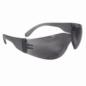 Radians® MR0120ID Mirage™ Lightweight Safety Eyewear, Hard Coat/Impact-Resistant, Smoke Lens, Frameless/Wrap Around Frame, Smoke