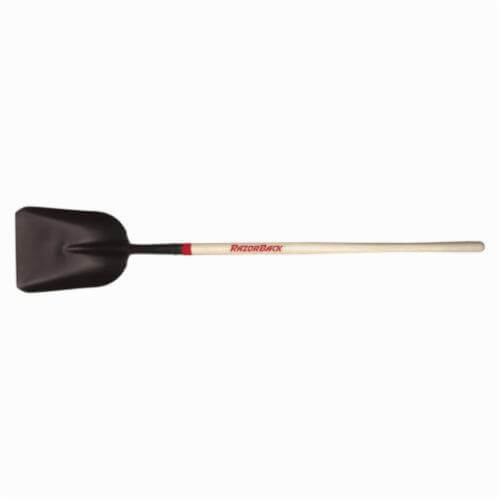 Razor-Back® 50140 Eastern Pattern Scoop Shovel, Steel Blade, 54 in Handle Length, Hardwood Handle
