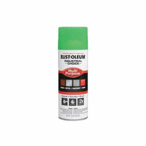Rust-Oleum® 1632830 1600 System Multi-Purpose Enamel Spray Paint, 12 oz Container, Liquid Form, Fluorescent Green