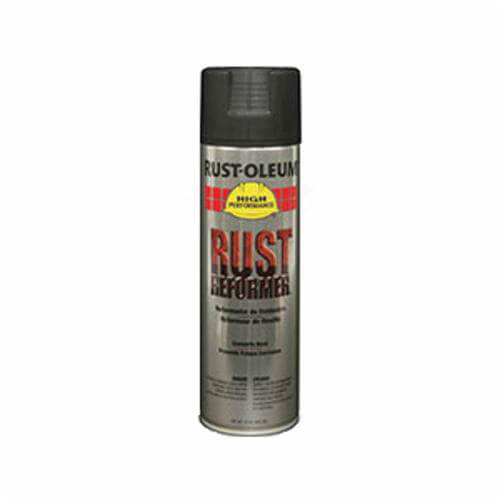 Rust-Oleum® 215634 V2100 System Rust Reformer Spray, 15 oz Container, Liquid Form, Black, 14 sq-ft/gal Coverage
