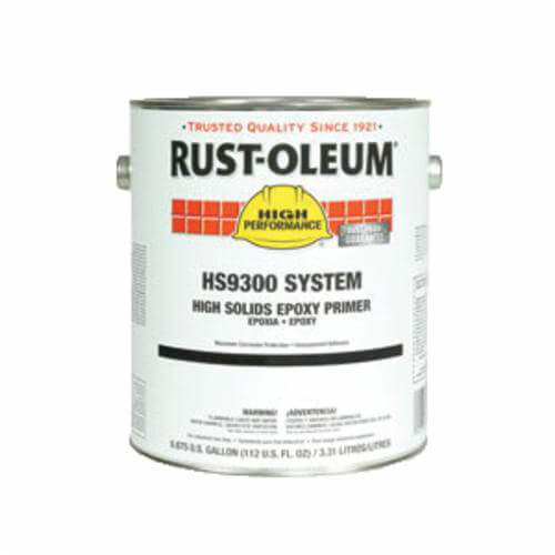 Rust-Oleum® HS9369407 HS9300 System High Solid Epoxy Primer, 1 gal Container, Liquid Form, Red, 275 to 475 sq-ft/gal Coverage