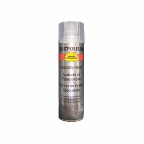 Rust-Oleum® V2102838 V2100 System Enamel Spray Paint, 14 oz Container, Liquid Form, Crystal Clear, 12 to 20 sq-ft/can Coverage