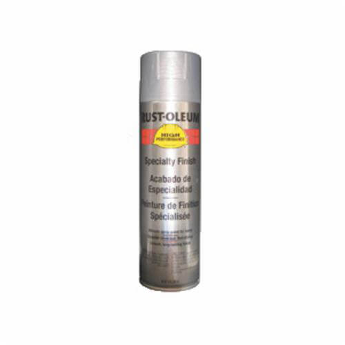 Rust-Oleum® V2115838 V2100 System Enamel Spray Paint, 14 oz Container, Liquid Form, Aluminum/Silver, 12 to 20 sq-ft/can Coverage
