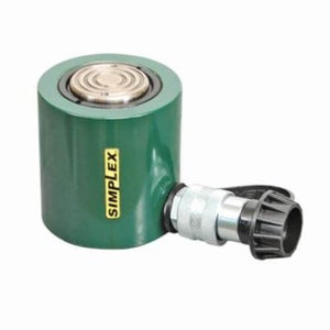 Simplex® RLS302 Low Profile Single Acting Spring Return Hydraulic Cylinder, 30 ton Capacity, 2.87 in dia Bore, 2.44 in L Stroke